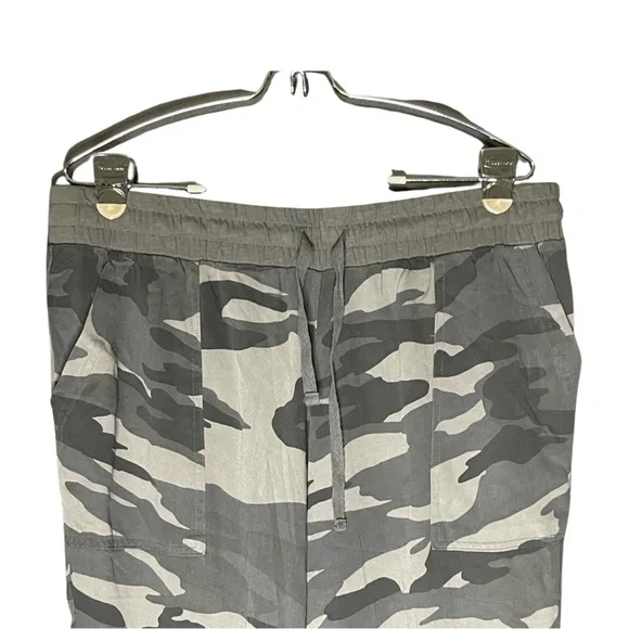 Splendid jogger pants size XL Camo green print comfort soft rayon - Picture 3 of 8